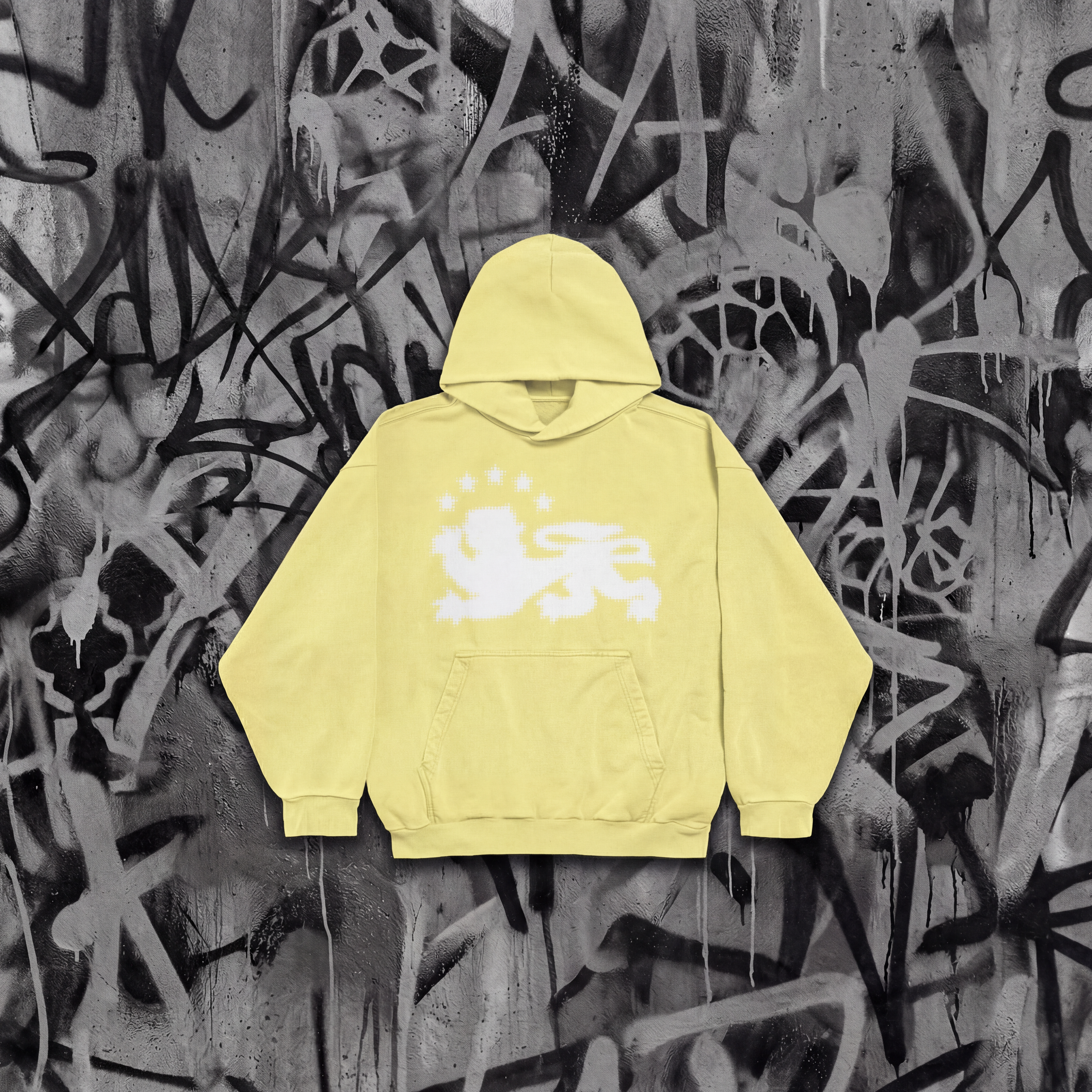 Hoodie Logo Amarillo